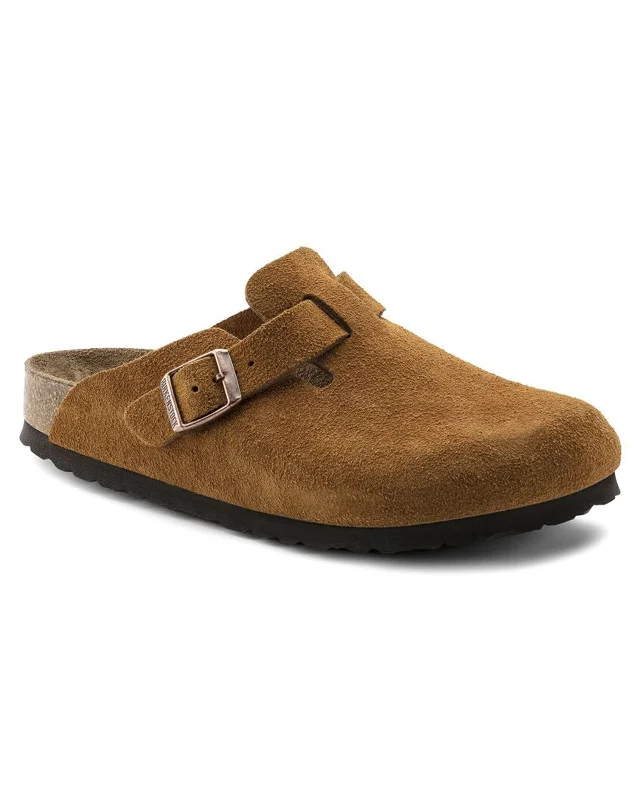 Men's Breathable Boots Boston Soft Footbed Suede Leather