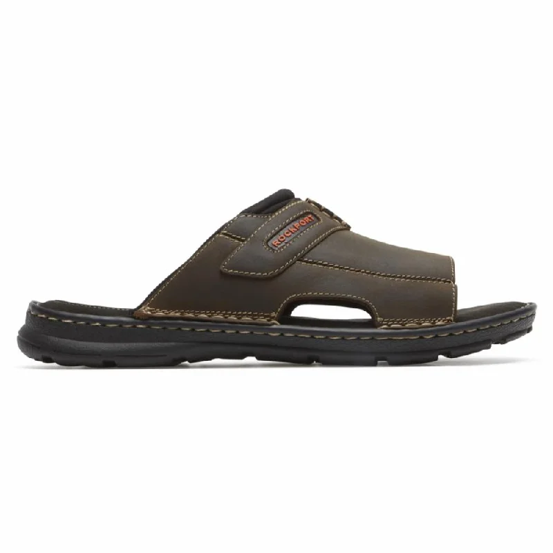 Men's Temperature-Regulating Shoes Rockport  Men's Darwyn Slide 2 Brown W
