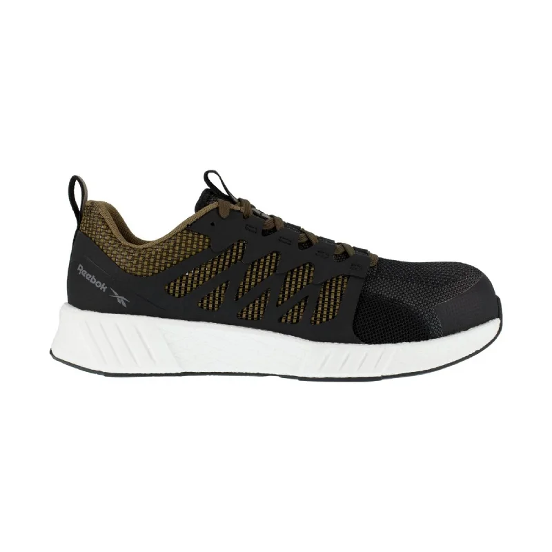 Men's Adaptive Fit Shoes Reebok Work Men's Fusion Flexweave Composite Toe - Sage/Black Men's Adaptive Fit Shoes Reebok Work Men's Fusion Flexweave Composite Toe - Sage/Black