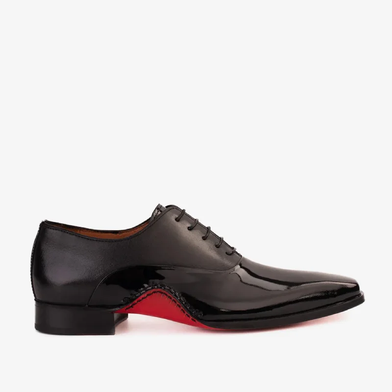 Hot Deals On Casual Shoes The Royal Hand Craft Black Patent Leather Plain Toe Oxford Men Shoe Hot Deals On Casual Shoes The Royal Hand Craft Black Patent Leather Plain Toe Oxford Men Shoe
