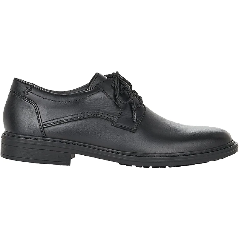 Men's Ergonomic Boots Men's Rieker 17627-00 Dustin 27 Black Leather