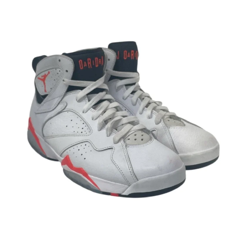 Men's Handcrafted Shoes Jordan/Hi-Sneakers/US 9/WHT/JORDAN 6 INFRARED