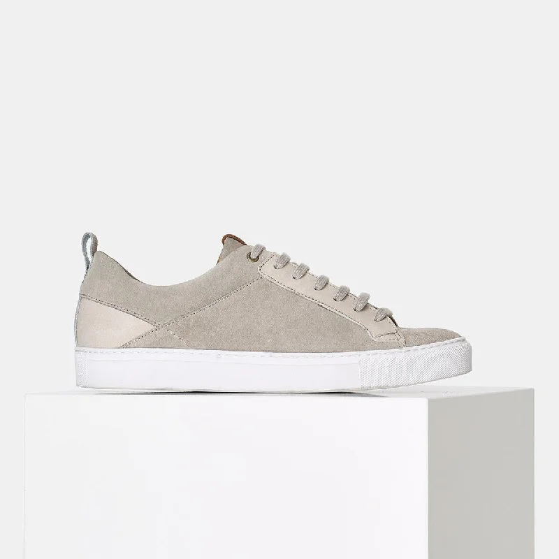 Men's Lightweight Boots Linden Suede Sneaker (Taupe)