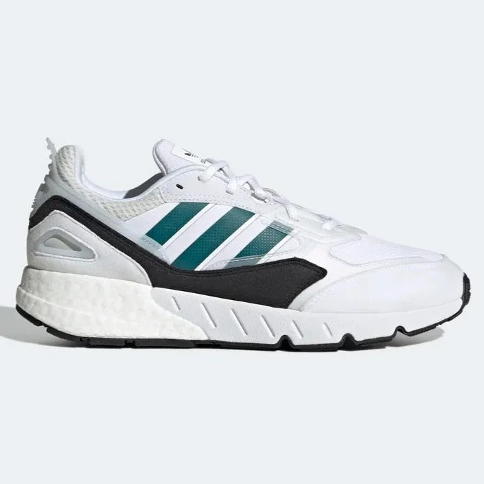Men's Casual Shoes ZX 1K Boot 2.0 (White + Black + Teal)