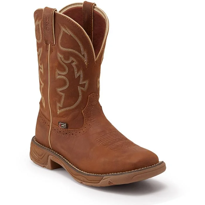 Men's Energy-Return Boots JUSTIN RUSH WATERPROOF WORK BOOT STYLE WK4330