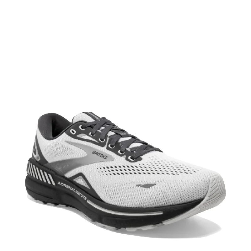 Men's All-Season Boots Brooks Men's Adrenaline GTS 23 Sneaker in Oyster/Ebony/Alloy Men's All-Season Boots Brooks Men's Adrenaline GTS 23 Sneaker in Oyster/Ebony/Alloy