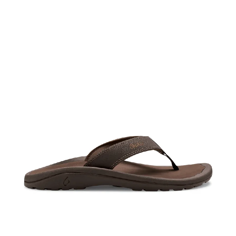 Hot Deals On Casual Shoes Olukai Men's Ohana Thong Sandal in Dark Java