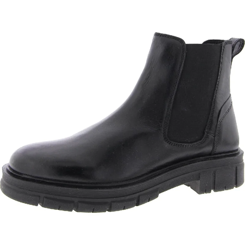 Men's Casual Boots Steve Madden Mens Adonis Pull On Round Toe Chelsea Boots