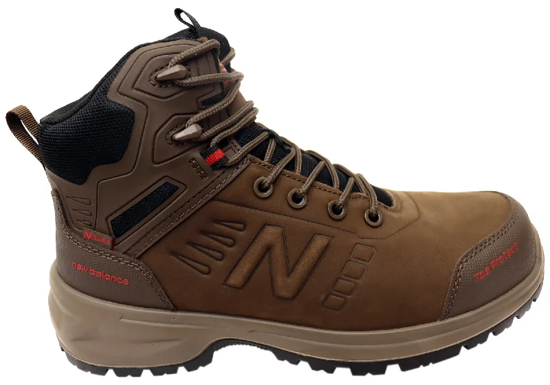 Men's High-Quality Boots New Balance Calibre Mens Leather Composite Toe 2E Wide Work Boots