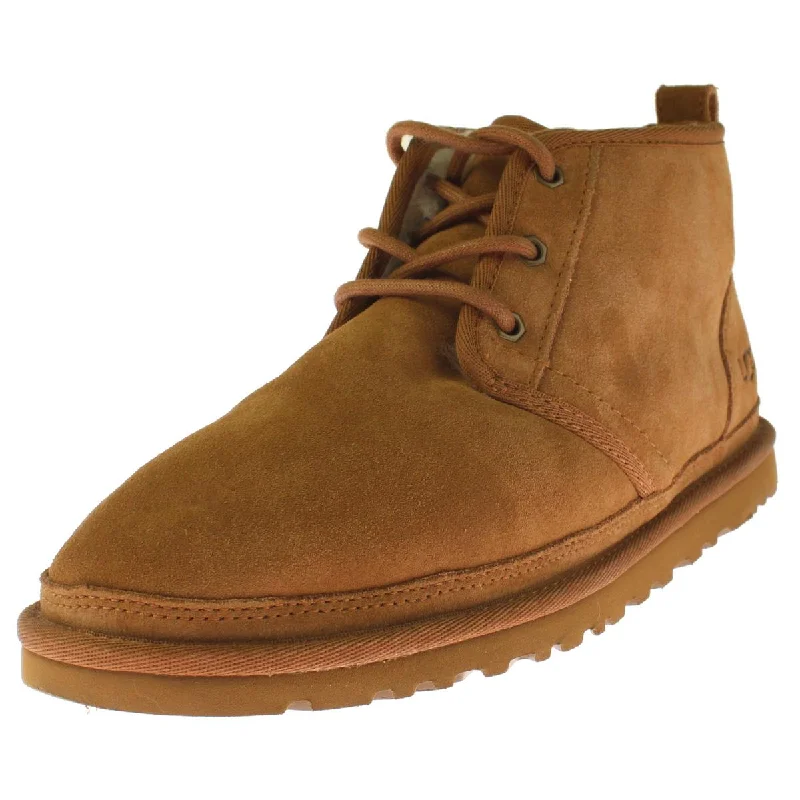 Men's Temperature-Regulating Boots Ugg Mens Neumel Suede Casual Chukka Boots