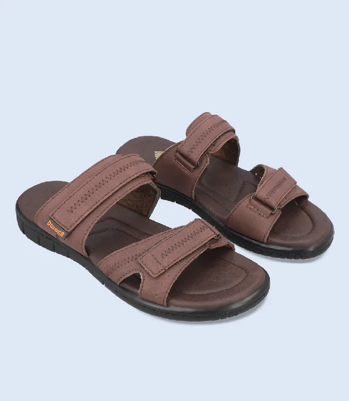 Get The Best Deals On Breathable Shoes Today BM5734-BROWN-Men Casual Slipper