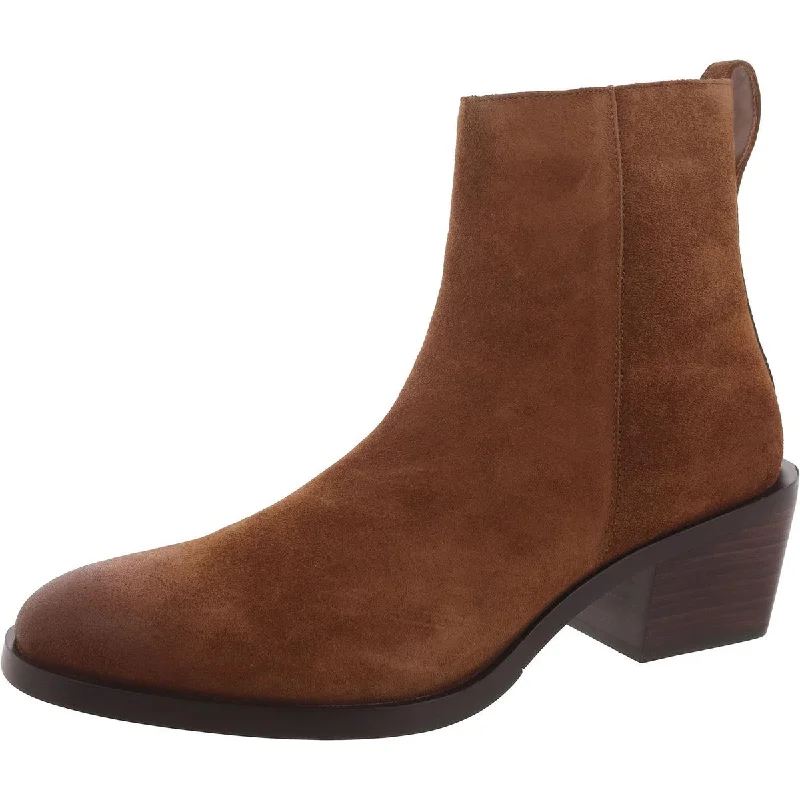 Men's Casual Shoes Steve Madden Mens Richie Suede Block Heel Chelsea Boots