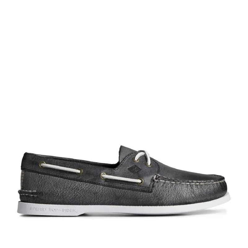 Last Chance To Grab High-Performance Shoes On Sale Sperry Men's A/O 2-EYE Whitewashed in Black Last Chance To Grab High-Performance Shoes On Sale Sperry Men's A/O 2-EYE Whitewashed in Black