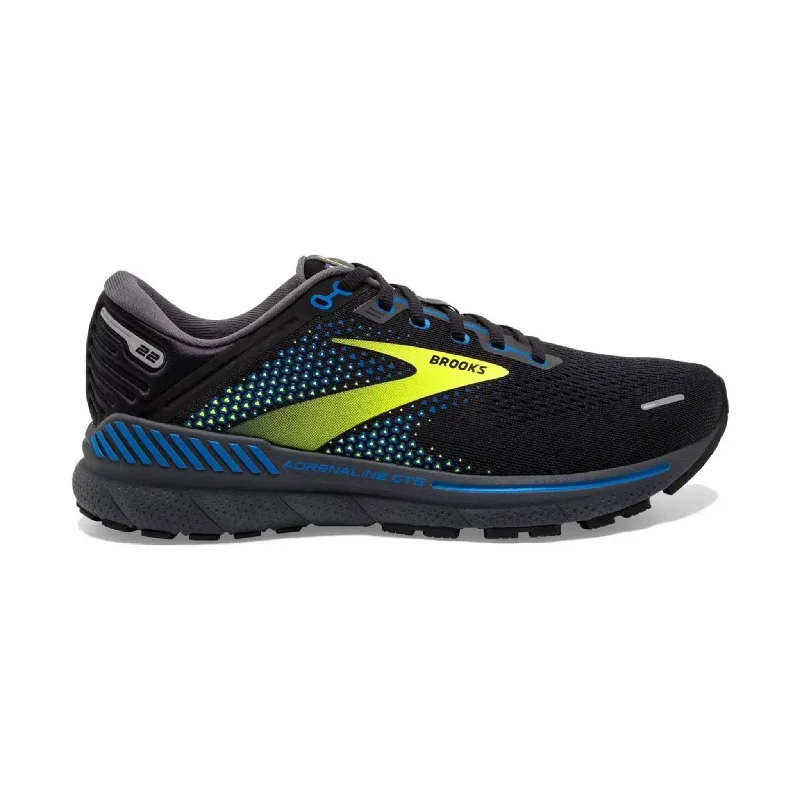 Lightweight Breathable Shoes For Men Brooks Men's Adrenaline GTS 22 Road Running Shoes - Black/Blue/Nightlife - ONLINE STORE CREDIT/EXCHANGE ONLY Lightweight Breathable Shoes For Men Brooks Men's Adrenaline GTS 22 Road Running Shoes - Black/Blue/Nightlife - ONLINE STORE CREDIT/EXCHANGE ONLY