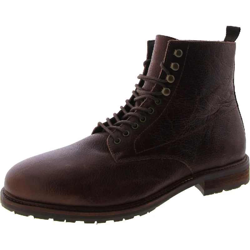 Comfortable Shoes For Men Shoe the Bear Mens Leather Ankle Combat & Lace-Up Boots