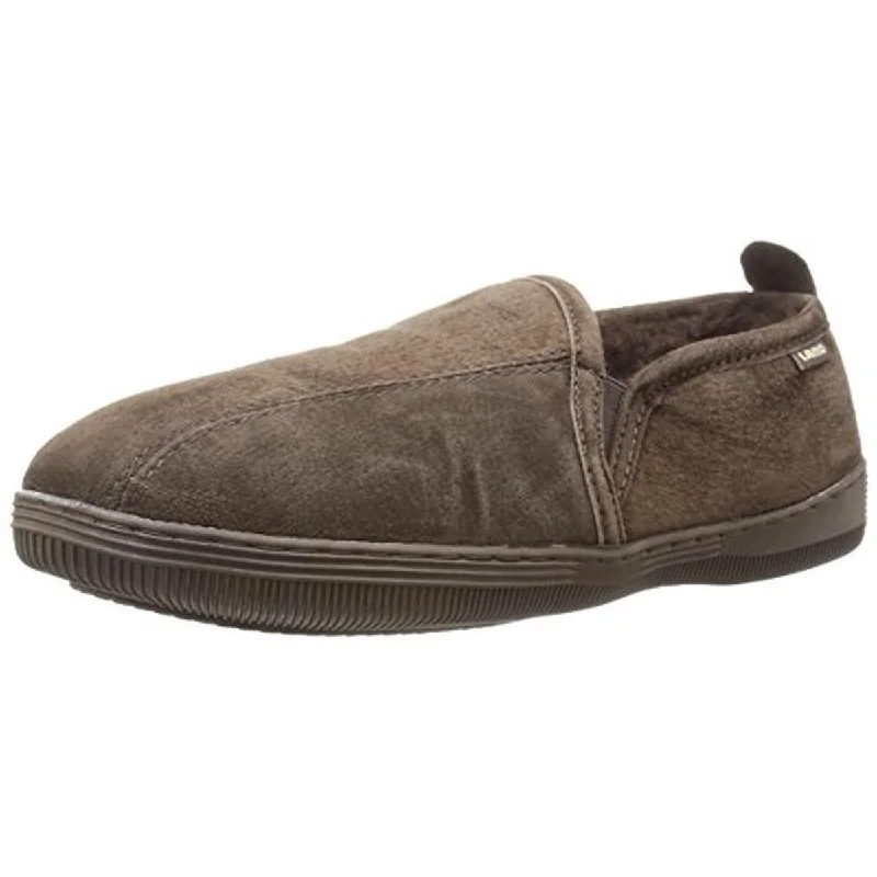 Exclusive Shoe Sale Event Happening Now Lamo Mens Romeo Suede Fleece Lined Moccasin Slippers