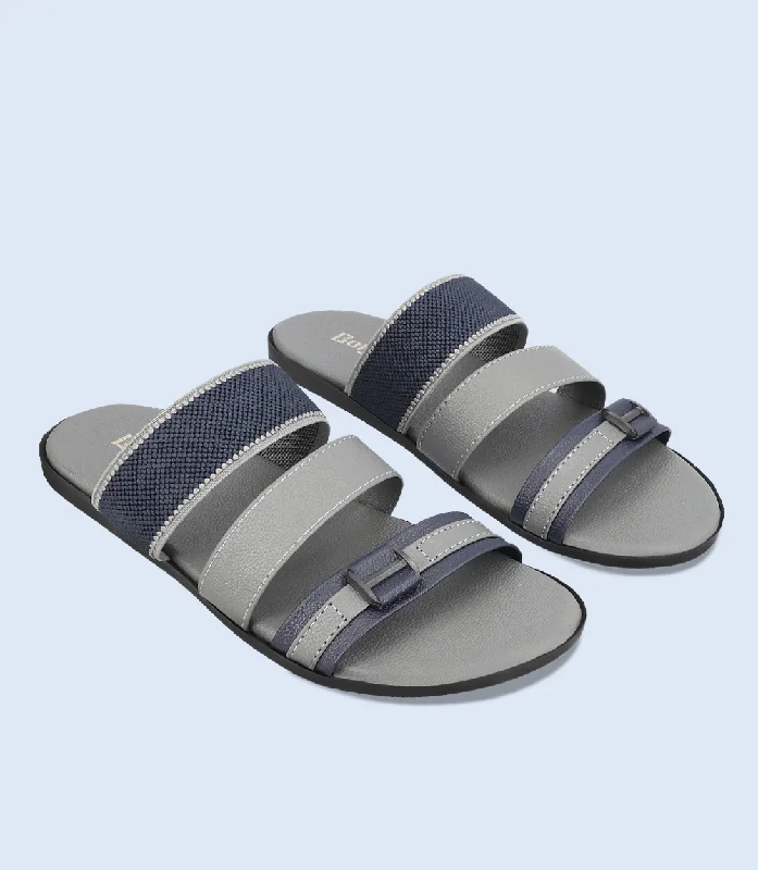 Men's Anti-Slip Shoes BM4600-GREY-Men Slipper