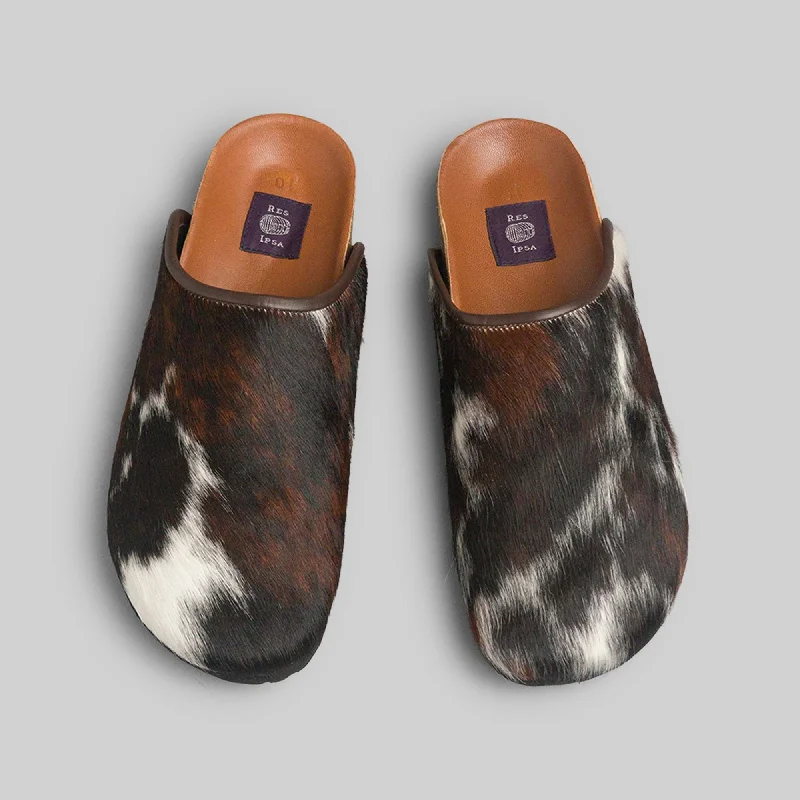 Men's Odor-Resistant Shoes Men's Cowhide Clog Size 10