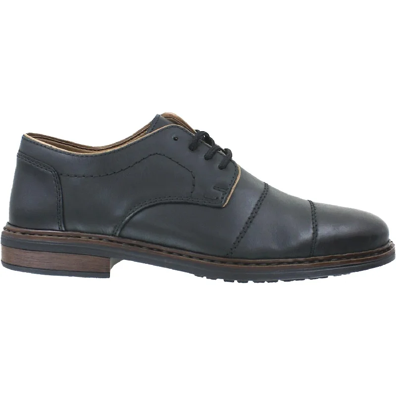 Early Access To Discounted Designer Shoes Men's Rieker 17623-00 Dustin Black Leather Early Access To Discounted Designer Shoes Men's Rieker 17623-00 Dustin Black Leather