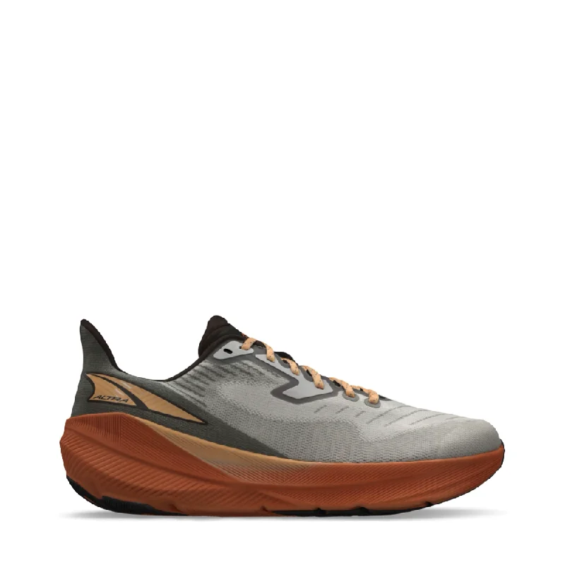 Men's Soft Boots Altra Men's Experience Flow Sneaker in Gray/Orange