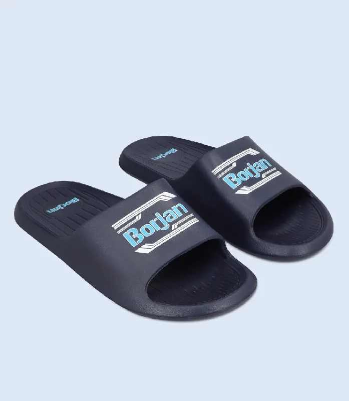Men's Supportive Boots BM5975-NAVY BLUE-Men Slipper