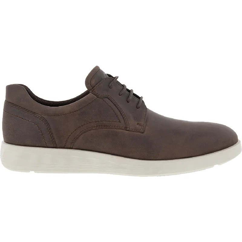 Men's Minimalist Shoes Men's Ecco S Lite Hybrid Derby Coffee Nubuck