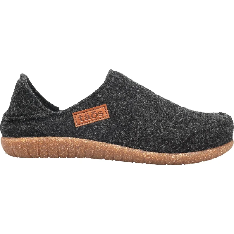 Men's Classic Boots Unisex Taos Convertawool Black Wool