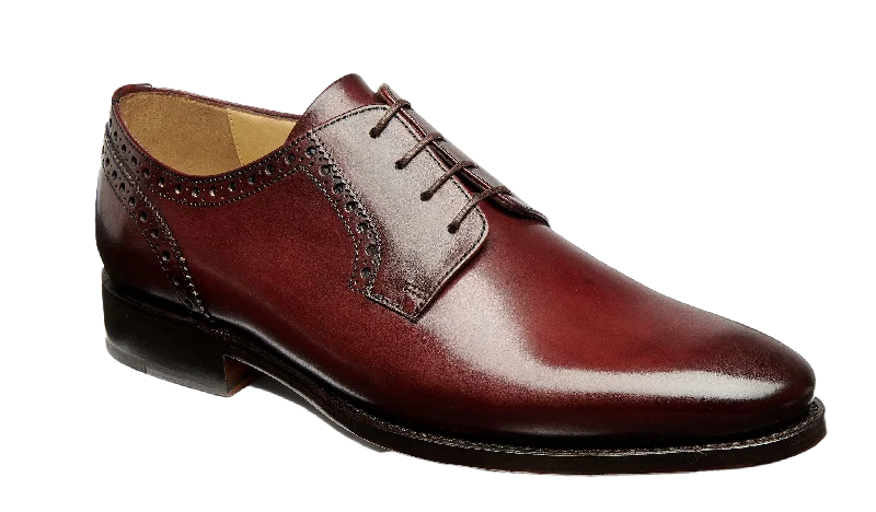 Men's Ergonomic Boots Morriston - Burgundy Calf