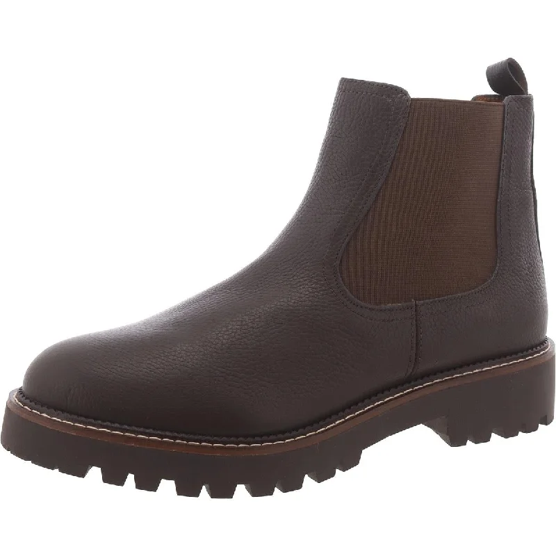 Casual  Shoes For Everyday Wear Caslon Mens Miller Leather Block Heel Chelsea Boots
