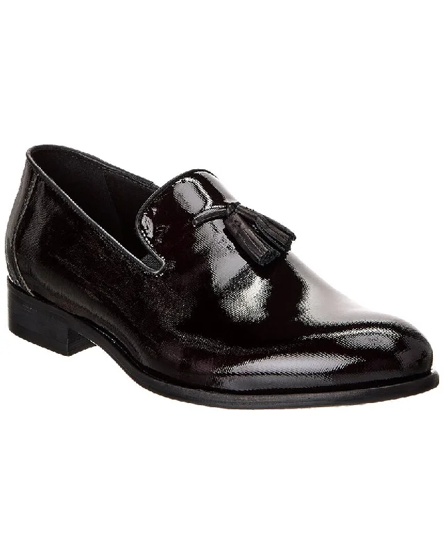 Men's Sporty Shoes Johnston & Murphy Highland Tassel Slip-On Patent Oxford