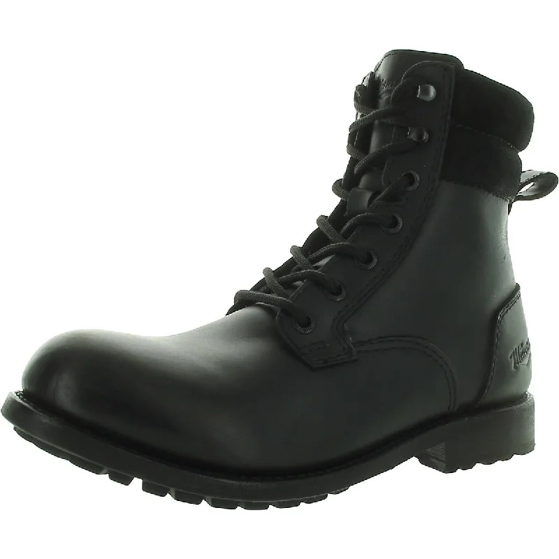 Men's Waterproof Shoes Milwaukee Leather Mens Farwell Military Lug Sole Combat & Lace-Up Boots Men's Waterproof Shoes Milwaukee Leather Mens Farwell Military Lug Sole Combat & Lace-Up Boots