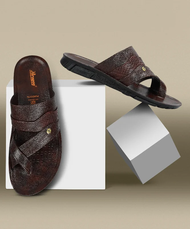 Men's All-Season Shoes Paragon Men's Slip-on Brown Sandals for Men | Comfortable Sole & Durable Men's All-Season Shoes Paragon Men's Slip-on Brown Sandals for Men | Comfortable Sole & Durable