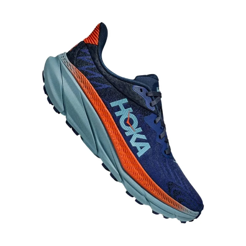 Men's Stylish Shoes HOKA Men's Challenger 7 - Bellwether Blue/Stone Blue