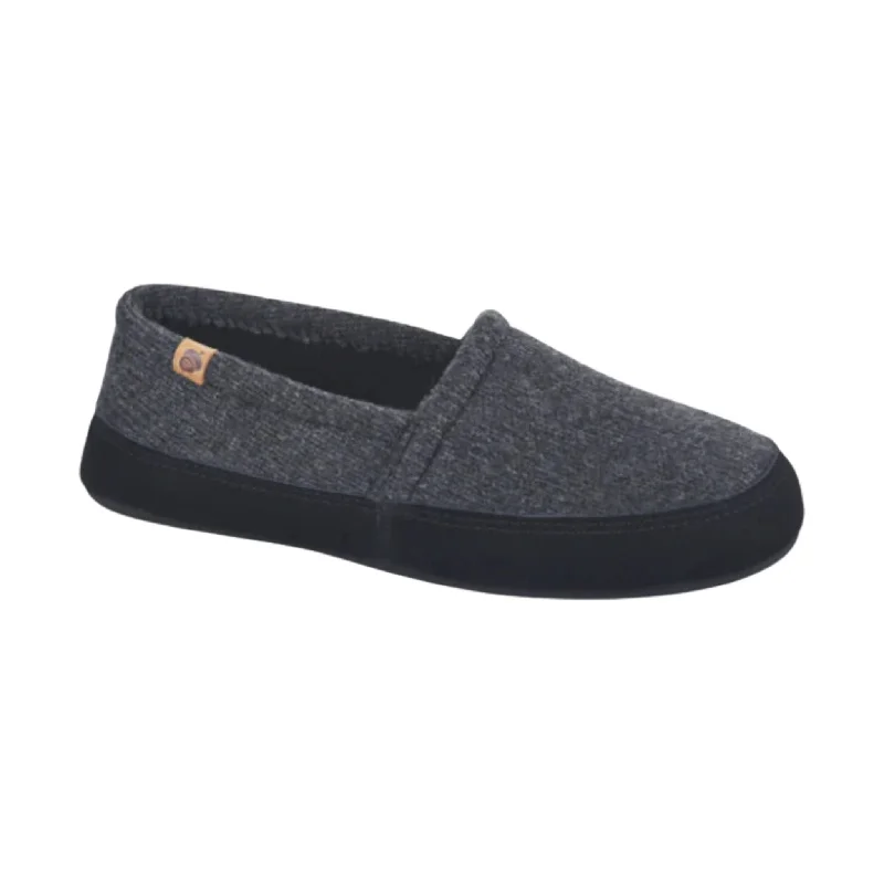 Shop Now For Limited-Time Footwear Deals Acorn Men's Moc Slippers - Dark Charcoal