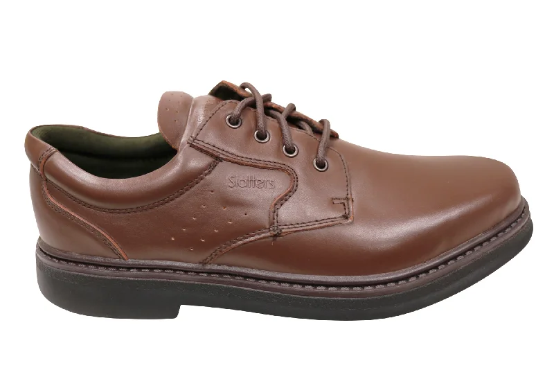 Men's Adaptive Fit Shoes Slatters Premier Mens Comfortable Leather Lace Up Dress Shoes Men's Adaptive Fit Shoes Slatters Premier Mens Comfortable Leather Lace Up Dress Shoes