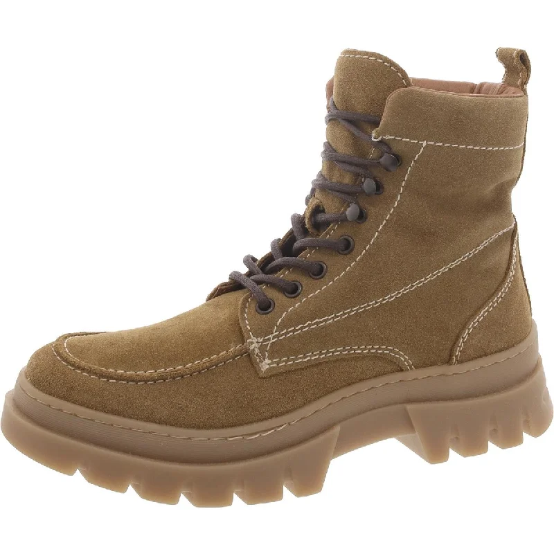 Comfortable Shoes For Men Steve Madden Mens Wager Lace Up Round Toe Combat & Lace-Up Boots