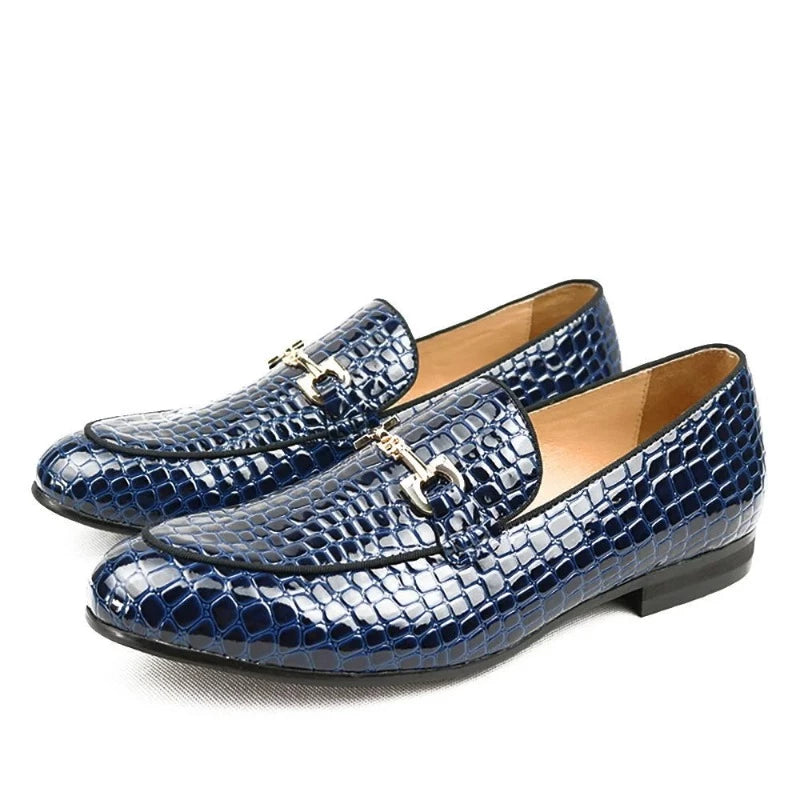 Men's Supportive Boots Men's Luxury Animal Printed Pattern Breathable Slip-On Italian Loafers Men's Supportive Boots Men's Luxury Animal Printed Pattern Breathable Slip-On Italian Loafers