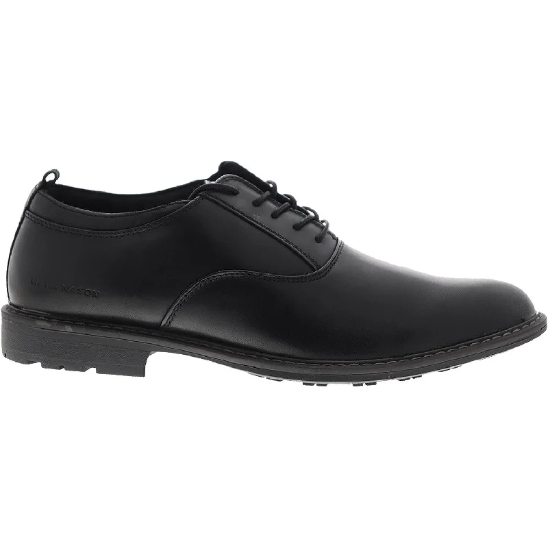 Men's Flexible Boots Men's Mark Nason Ottomatic G & T Black Leather