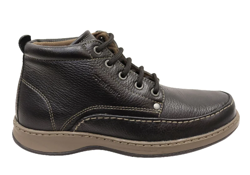 Men's Versatile Boots Bradok Mens Classic Mid Comfortable Leather Boots Made In Brazil Men's Versatile Boots Bradok Mens Classic Mid Comfortable Leather Boots Made In Brazil