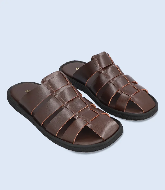 Men's Fashionable Shoes BM5801-CHOCO-Men Slipper