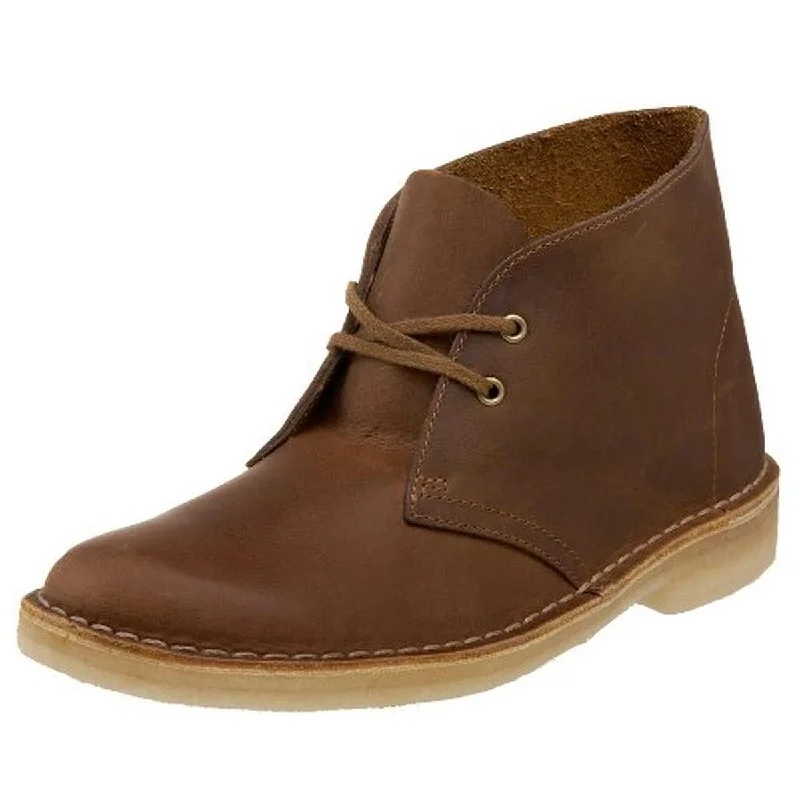 Men's Premium Shoes Clarks Mens Desert Faux Suede Chukka Desert Boot