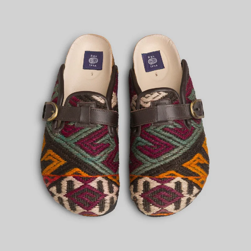Men's Sporty Shoes Men's Kilim Clog Size 9