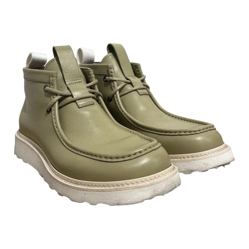 Men's Classic Boots BOTTEGA VENETA/Hi-Sneakers/EU 44/Leather/BEG/moc toe chukka
