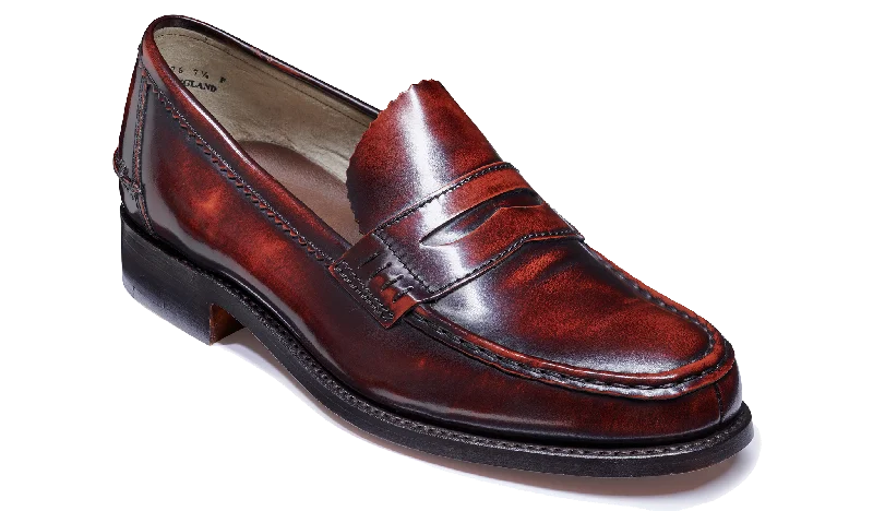 Men's All-Season Shoes Caruso - Cognac Hi-Shine