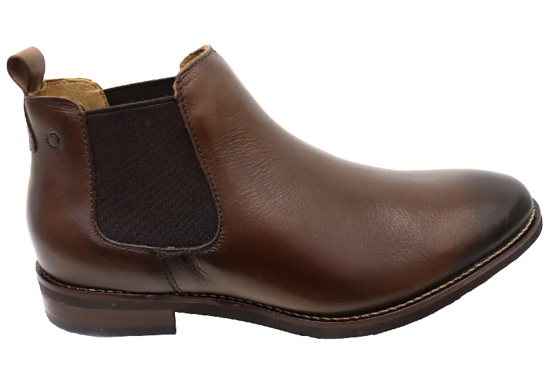 Men's Breathable Shoes Democrata Jacko Mens Comfortable Leather Chelsea Boots Made In Brazil Men's Breathable Shoes Democrata Jacko Mens Comfortable Leather Chelsea Boots Made In Brazil