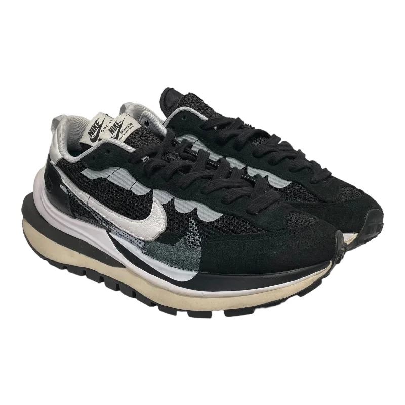 Men's Stylish Shoes NIKE/Sacai/Low-Sneakers/US 10.5/Nylon/BLK/NIKE VAPOR WAFFLE/ SACAI