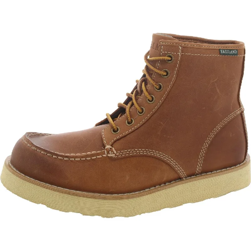 Men's Lightweight Boots Eastland Mens Loomis Leather Lace-Up Chukka Boots