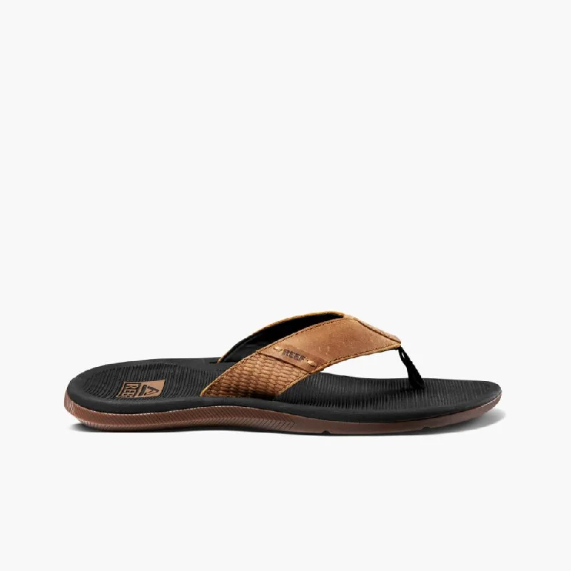 Men's Soft Shoes Reef  Men's Santa Ana Le Brown M