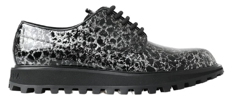 Men's Shock-Absorbing Shoes Dolce & Gabbana Sophisticated Two-Tone Derby Men's Shoes Men's Shock-Absorbing Shoes Dolce & Gabbana Sophisticated Two-Tone Derby Men's Shoes