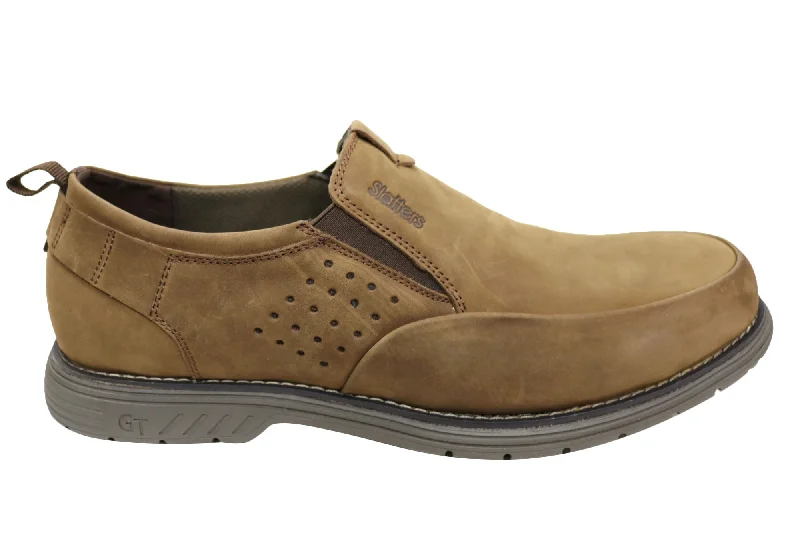 Men's High-Quality Boots Slatters Malibu Brumby Mens Comfortable Leather Slip On Shoes Men's High-Quality Boots Slatters Malibu Brumby Mens Comfortable Leather Slip On Shoes